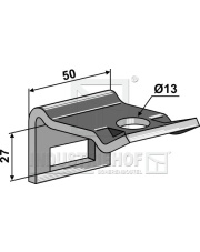 1.HH17-3405 Uchwyt zęba 32 x 12 1.HH17-3405.97