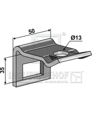 1.HH17-3409 Uchwyt zęba 32 x 10 ze sprężyną wzmacniającą 32 x 10 1.HH17-3409.97