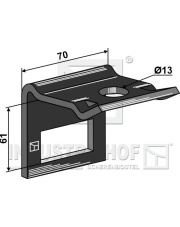 1.HH17-3437 Uchwyt zęba 50 x 50 1.HH17-3437.97