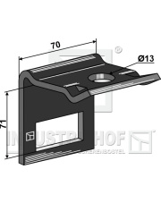 1.HH17-3447 Uchwyt zęba 40 x 12 ze sprężyną wzmacniającą 40 x 10 1.HH17-3447.97