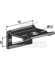 1.HH17-3471 Uchwyt zęba 40 x 12 1.HH17-3471.97