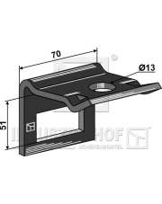 1.HH17-3477 Uchwyt zęba 40 x 12 1.HH17-3477.97