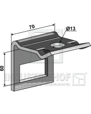 1.HH17-3621 Uchwyt zęba 45 x 10 1.HH17-3621.97