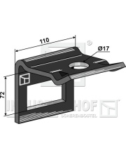 1.HH17-3993 Uchwyt zęba 80 x 12 1.HH17-3993.97