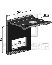1.HH-323013 Uchwyt zęba 60 x 10 1.HH-323013.97