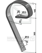10.1045 Ząb belki polowej 10.1045.97
