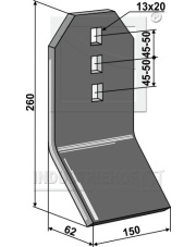 10.1045-3 Skrobak wygięty 10.1045-3.97
