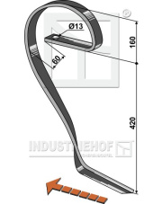 10.1096 Ząb sprężysty prawy 10.1096.97