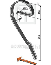 10.1097 Ząb sprężysty lewy 10.1097.97