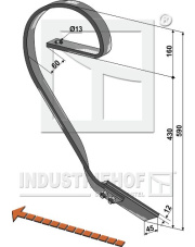 10.1161 Ząb sprężysty prawy 10.1161.97