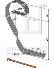 10.1362 Ząb sprężysty prawy 10.1362.97