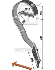 10.1363 Ząb sprężysty lewy 10.1363.97