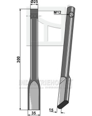10.RH-118 Ząb sprężynowy 10.RH-118.97