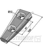 100-QCA-5010 Uchwyt - seria 100 100-QCA-5010.97