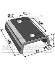 101.10404-7 Płytka mocująca 101.10404-7.97
