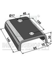 101.10404-8 Płytka mocująca 101.10404-8.97