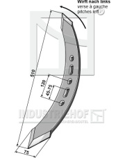 101.10453 Redlica skręcona - prawa 101.10453.97