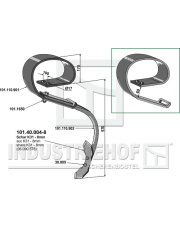 101.110.900 Ząb sprężynowy do  Kongskilde - Vibroflex 101.110.900.97