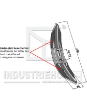 101.1163-B Redlica napawana stopem twardym 101.1163-B.97