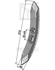 101.1166 Redlica kultywatora ciężkiego 101.1166.97