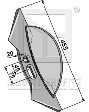 101.137-45-75 Redlica dwusercowa 45-75 zewnętrzna 101.137-45-75.97