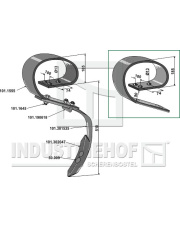 101.15010 Ząb sprężynowy kpl. z redlicą 101.15010.97
