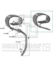 101.17598 Ząb sprężynowy system David 101.17598.97