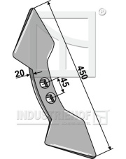 101.180-45 Redlica dwusercowa 450mm INDUSTRIEHOF 101.180-45.97