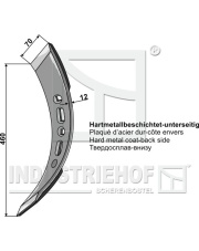 101.260320-H Dziób lewy do SK, skręcony, napawany stopem twardym 101.260320-H.97