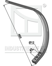 101.301211 Element dolny zęba, 45 x 20 101.301211.97