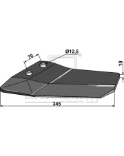 101.3374419 Lemiesz skrzydełkowy - lewy 101.3374419.97