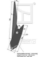 101.3374447 Dziób zęba - brzegowy - lewy 101.3374447.97