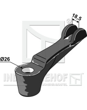 101.3442 Ochraniacz grządzieli pogłębiacza - prawy 101.3442.97