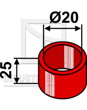 101.400579 Panewka łożyskowa 101.400579.97