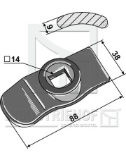 101.4311 Uchwyt 101.4311.97