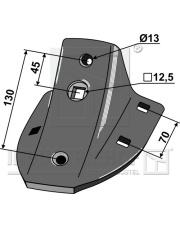 101.4679106 Uchwyt lemieszy 101.4679106.97