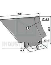 101.5013R Ząb głębosza prawy 101.5013R.97
