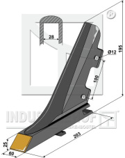 101.5039 Dziób redlicy - Węglik 101.5039.97