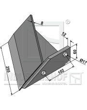 101.5043 Redlica skrzydełkowa - prawa 101.5043.97