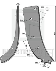 101.5100 Ząb głębosza - prawy 101.5100.97
