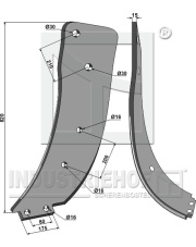 101.5101 Ząb głębosza - lewy 101.5101.97