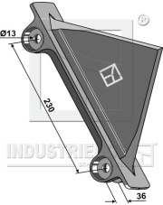 101.5107 Rozcinacz skib 101.5107.97