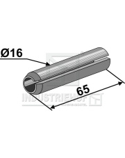 101.60203 Kołek sprężysty O16x65 101.60203.97