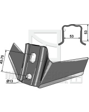101.60261 Lemiesz skrzydełkowy 101.60261.97