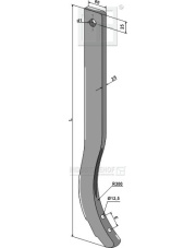 101.6072LL-8 Słupica kultywatora ciężkiego - 720 mm 101.6072LL-8.97
