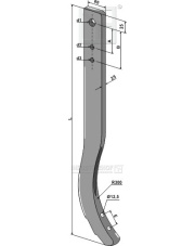 101.6082LL-1 Słupica kultywatora ciężkiego - 820 mm 101.6082LL-1.97