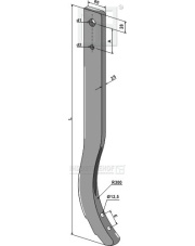 101.6083LL-3 Słupica kultywatora ciężkiego - 830 mm 101.6083LL-3.97