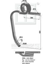 101.8035 Grządziel kultywatora ciężkiego - orig. Solbjerg 101.8035.97