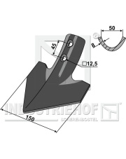101.8046 Gęsiostopka 150mm 101.8046.97