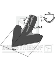 101.8047 Gęsiostopka 200mm 101.8047.97